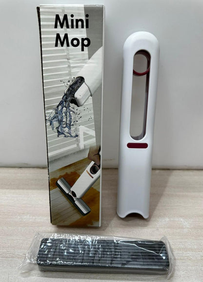 Portable Mini Mop with Self-Squeezing Feature