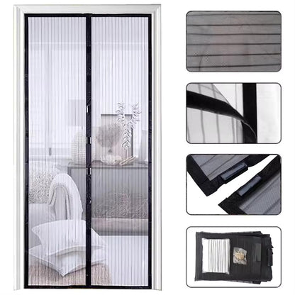 High Quality fly magnetic mosquito net screen mesh door curtain